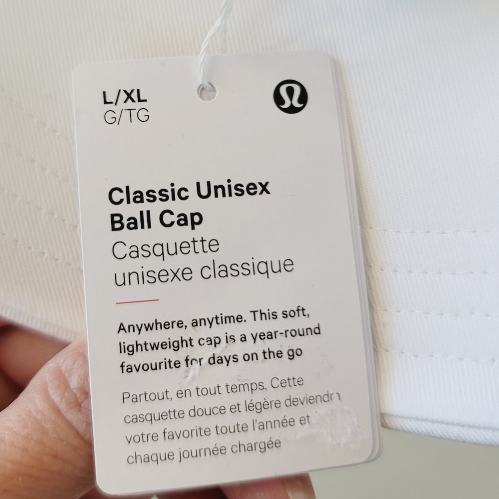 🆕️ Lululemon Classic Meet You Courtside Tennis Club Unisex Ballcap - L/XL - Picture 4 of 11